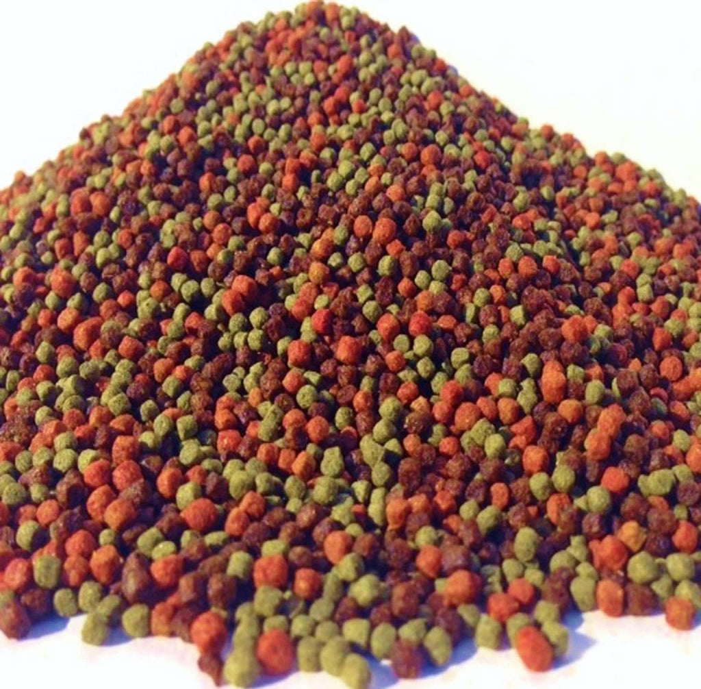 Pellets, 1/8" Ultra Mix Floating & Slow Sinking AFI Pellets. Great for All Tropical Fish, Koi & Pond Fish.1-Lb