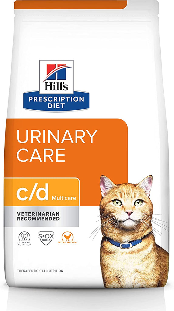 C/D Multicare Urinary Care with Chicken Dry Cat Food, Veterinary Diet, 8.5 Lb. Bag