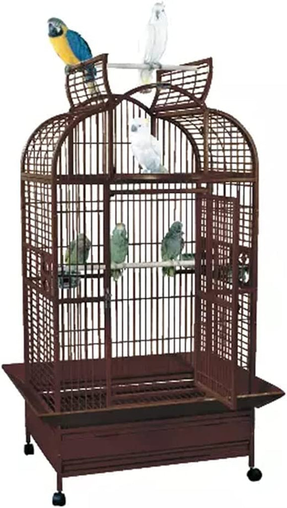 Superior Line Large Parrot Cage SLT 3628 / GC6-3628 Parrots Cages 36X28X69 Bird Toy Toys African Grey Lorie (COPPERTONE)