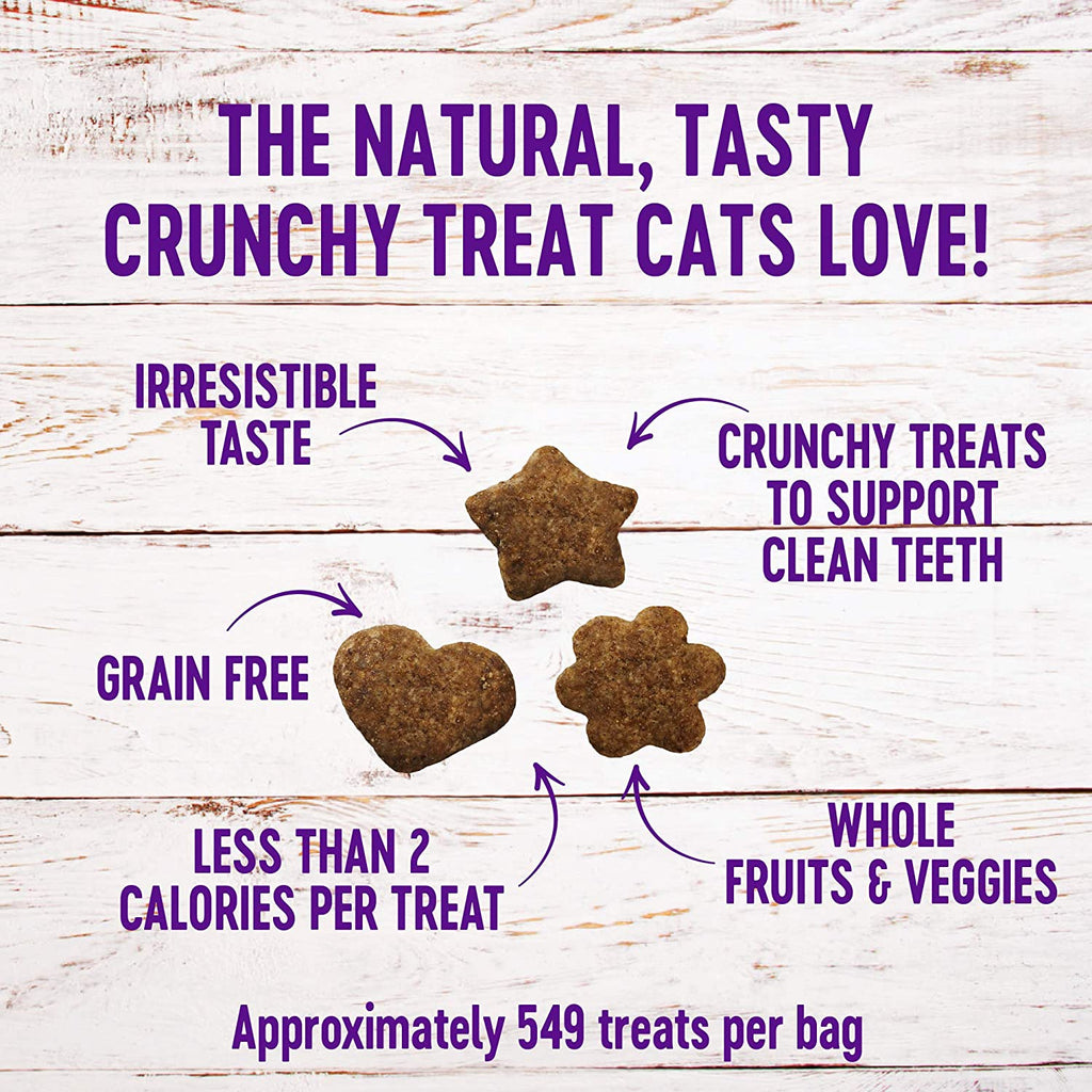 Wellness Kittles Natural Grain Free Cat Treats, Salmon & Cranberries, 6-Ounce Bag