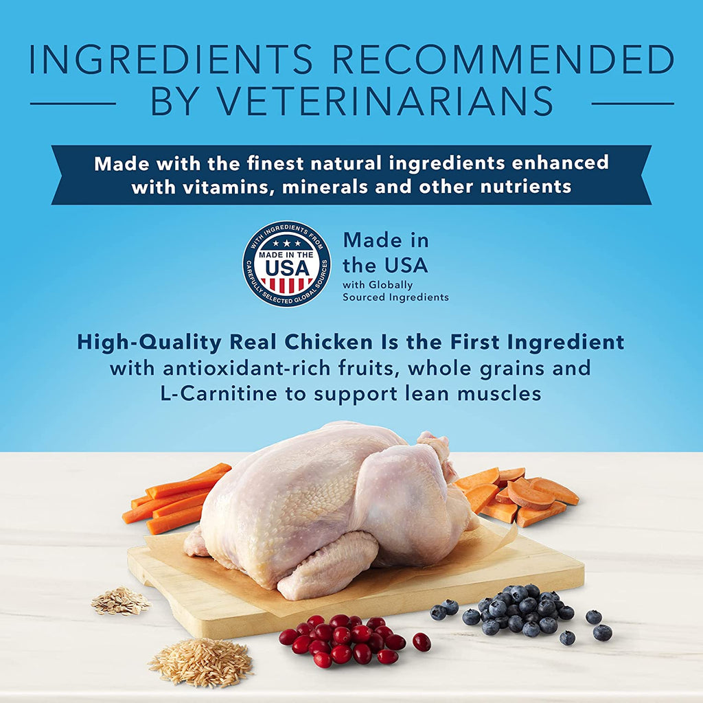 Blue Buffalo True Solutions Best Life Natural Medium Breed Adult Dry Dog Food, Chicken 24-Lb