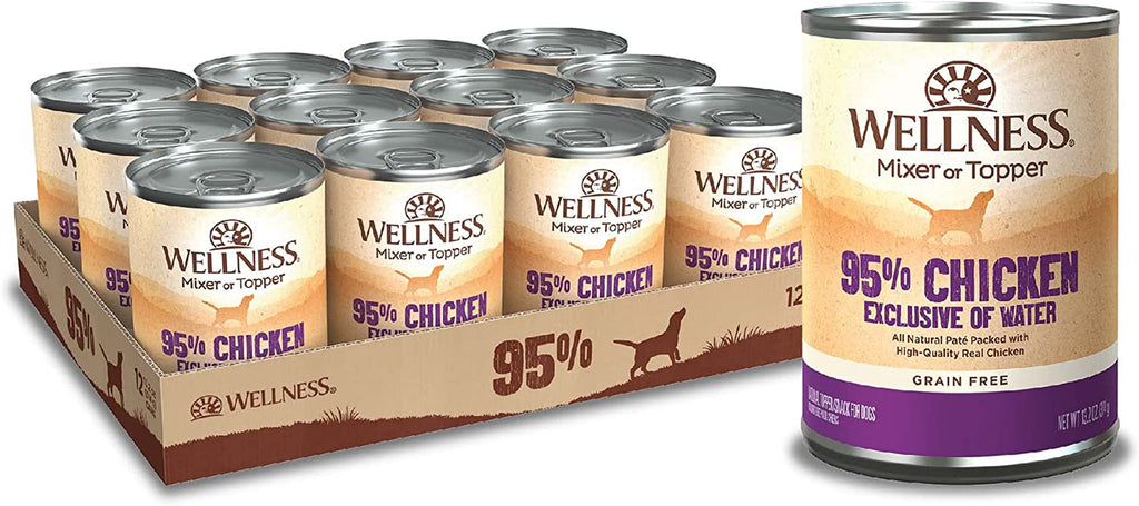 95% Chicken Natural Wet Grain Free Canned Dog Food, 13.2-Ounce Can (Pack of 12)