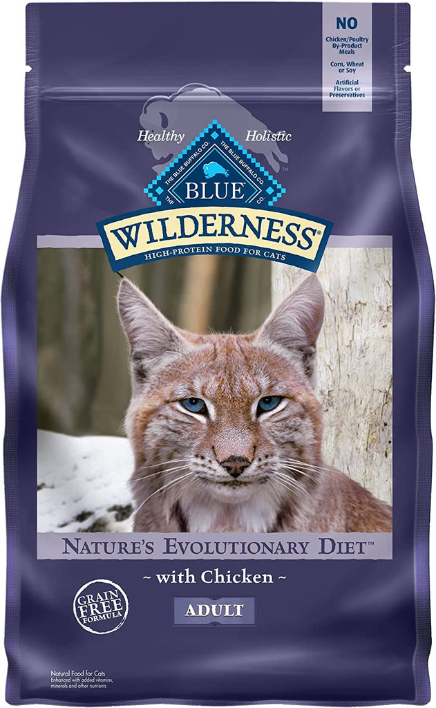 Blue Buffalo Wilderness High Protein, Natural Adult Dry Cat Food, Chicken 6-Lb