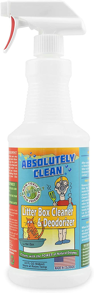 Litter Box Cleaner and Deodorizer, Eliminate Odors Quickly, Neutralizes Urine and Feces Odors in the Air and the Box, Make Litter Last Longer