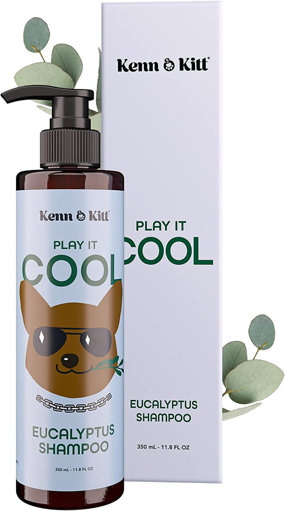 Eucalyptus Shampoo for Dogs | Conditions Fur | Hypoallergenic and Paraben Free Formula| Persimmon Extract for Extended Odor Control