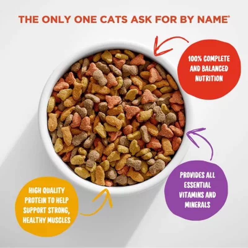 Meow Mix Original Choice Dry Cat Food, Heart Health & Oral Care Formula (32 Lbs.)