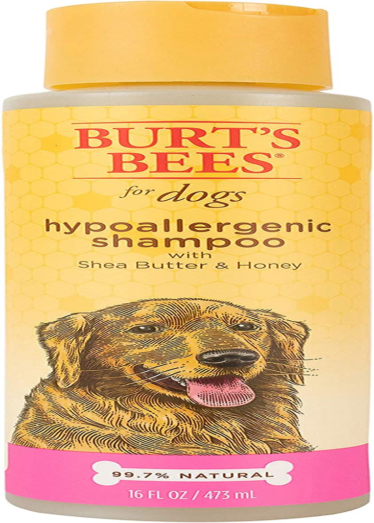 Burt'S Bees for Dogs Hypoallergenic Dog Shampoo with Shea Butter & Honey | Dog Shampoo for Sensitive Skin | Cruelty Free, Sulfate & Paraben Free, Ph Balanced for Dogs - 16 Oz, 6 Pack